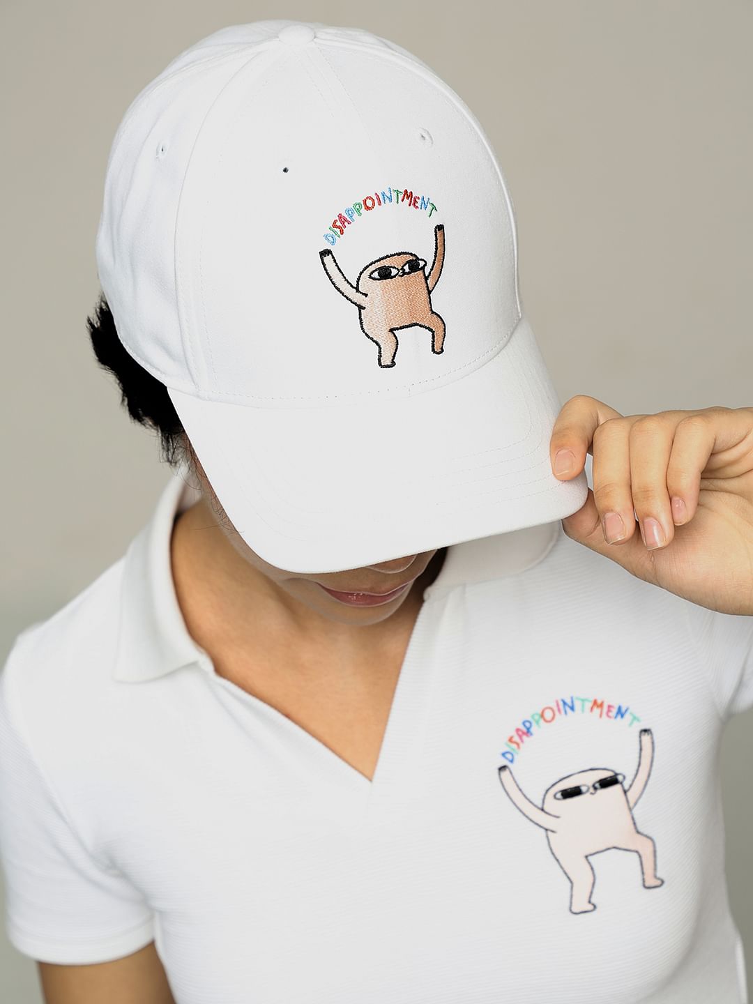 Ketnipz White Embroidered Twill Cap