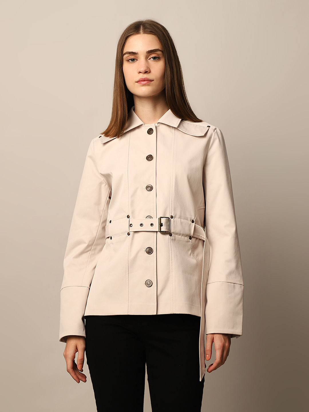 White Trench Jacket