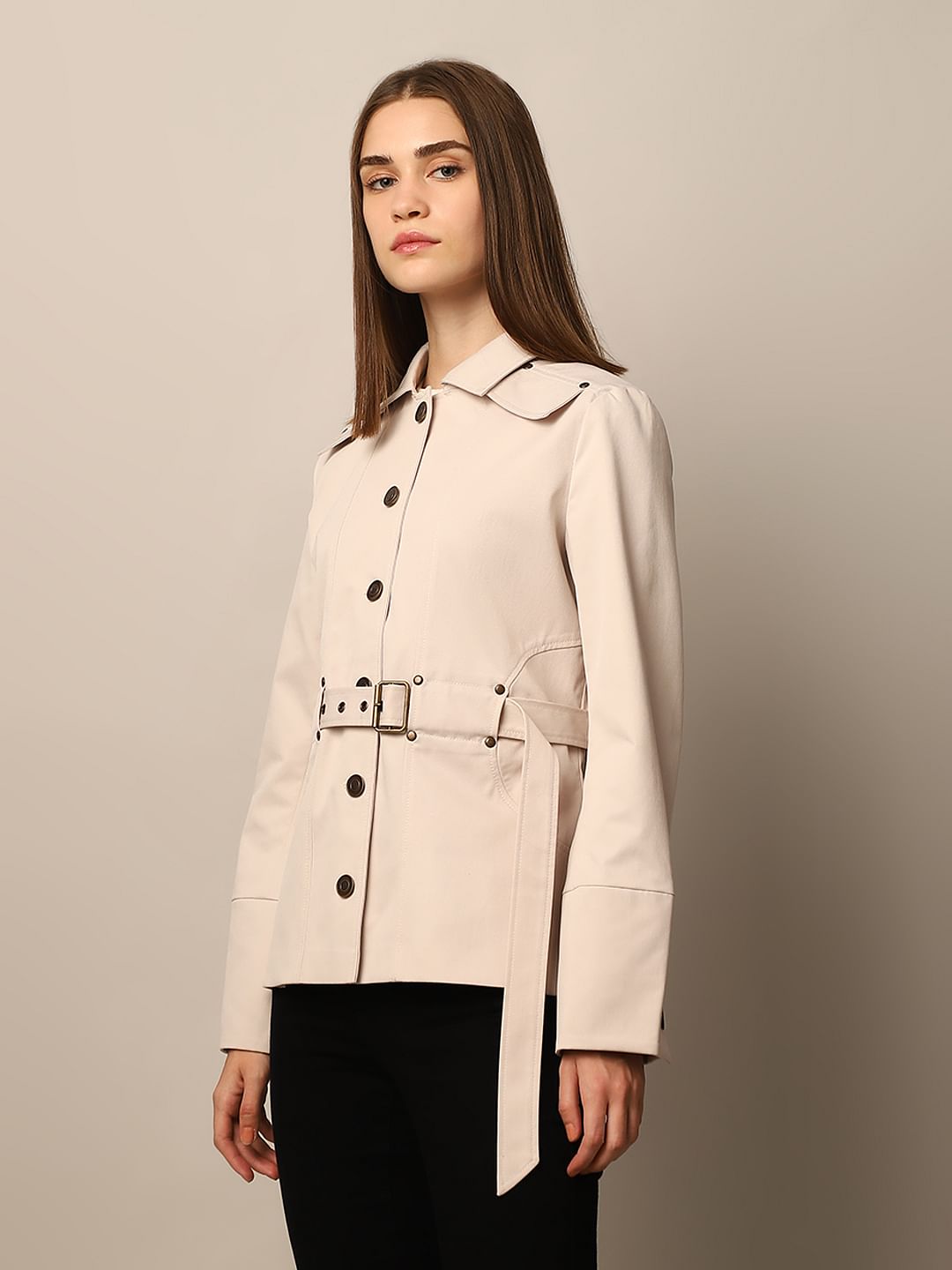 White Trench Jacket