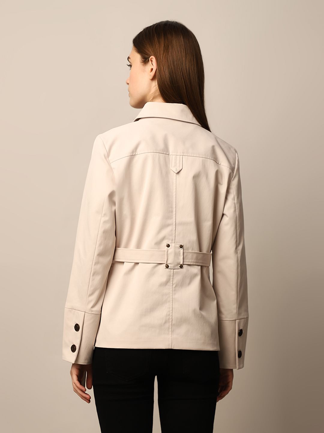 White Trench Jacket