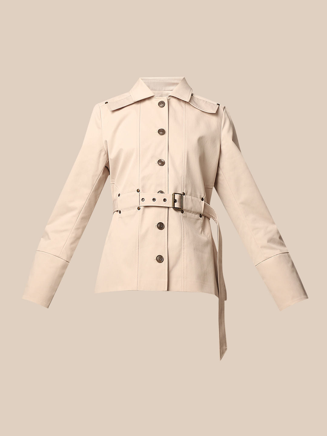 White Trench Jacket