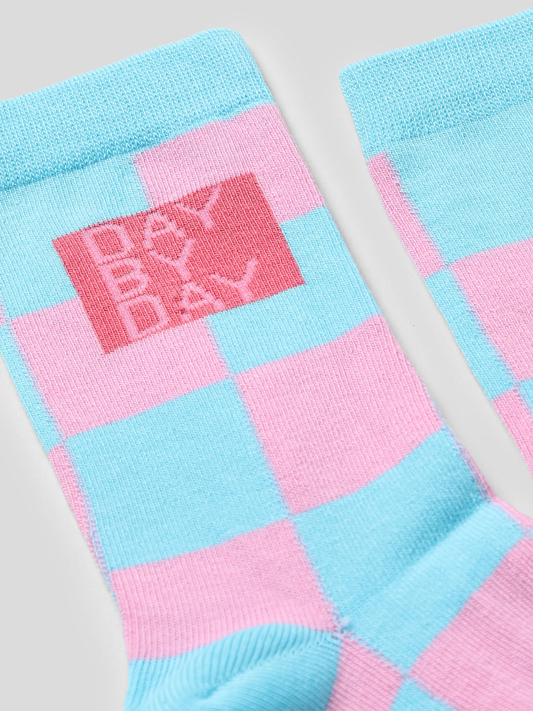 Pack Of 2 Printed Mid Length Socks