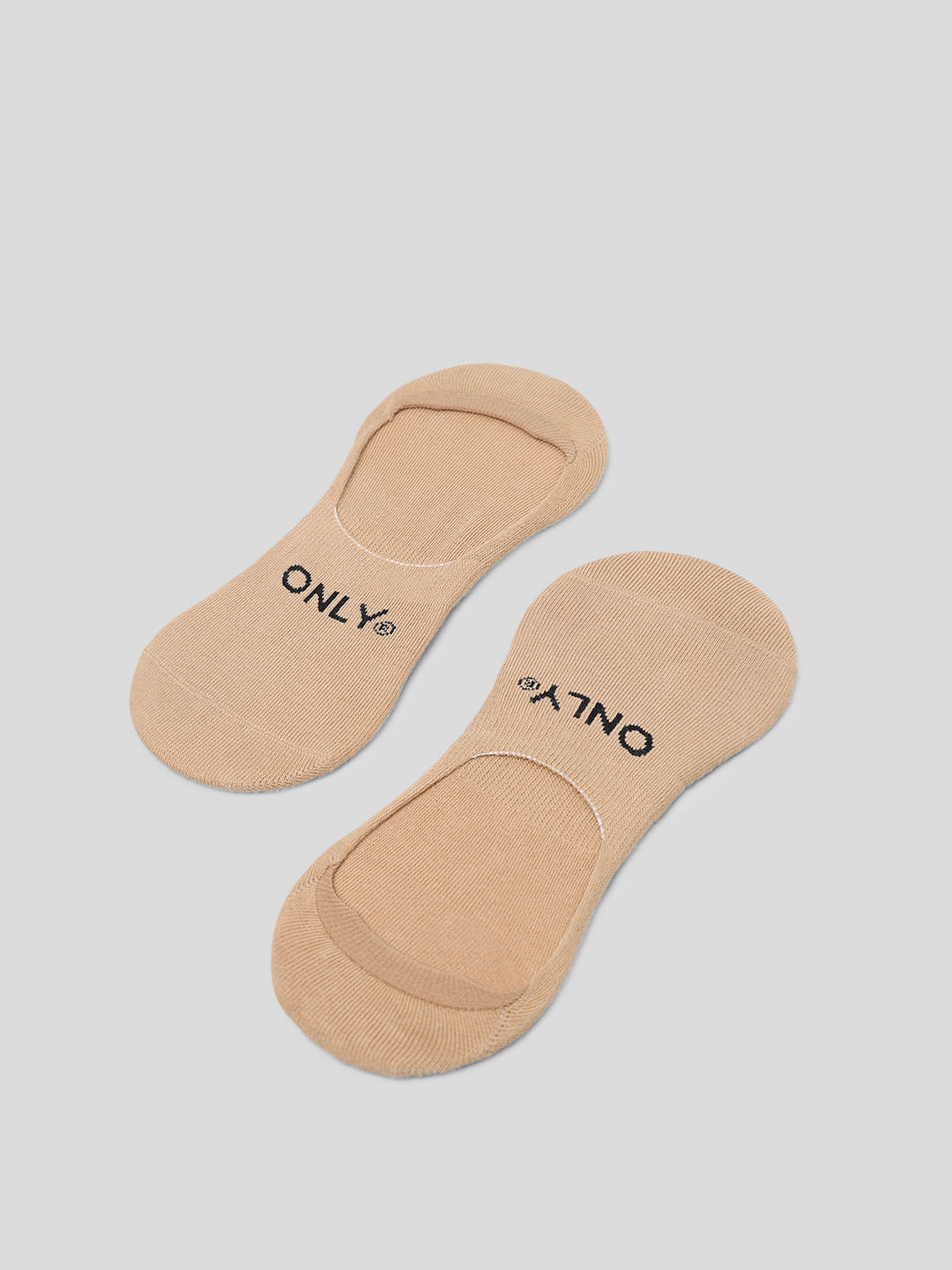 Nude Pack Of 3 No Show Socks