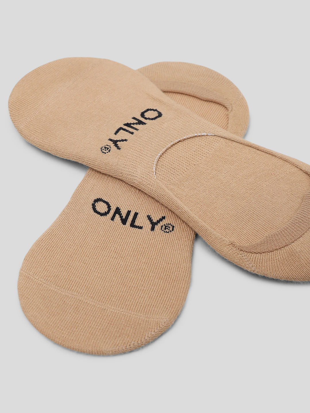 Nude Pack Of 3 No Show Socks