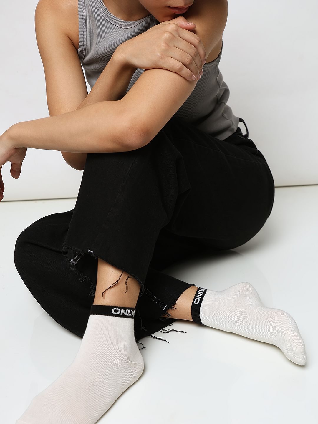 Pack Of 3 Ankle Length Socks