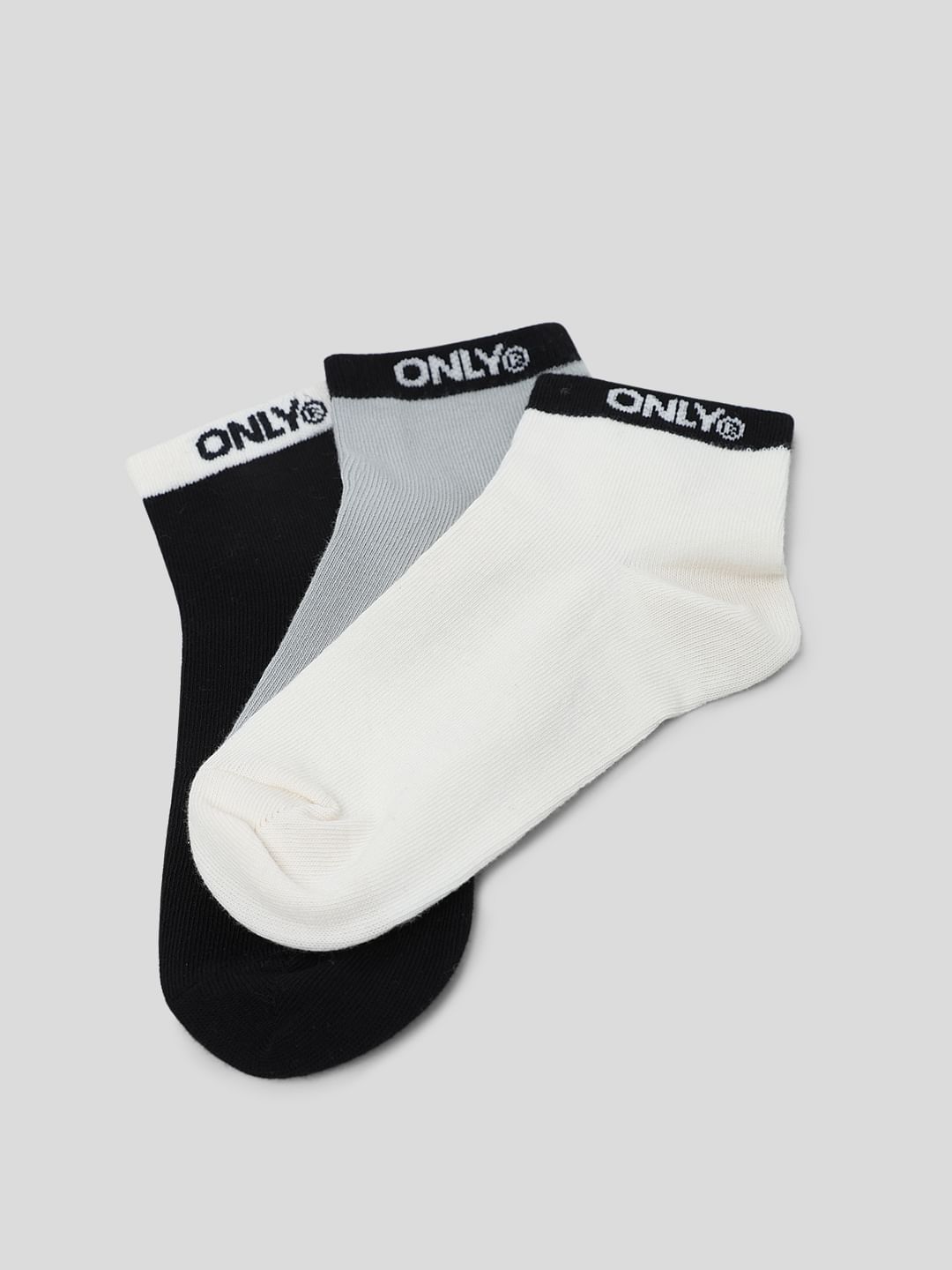 Pack Of 3 Ankle Length Socks