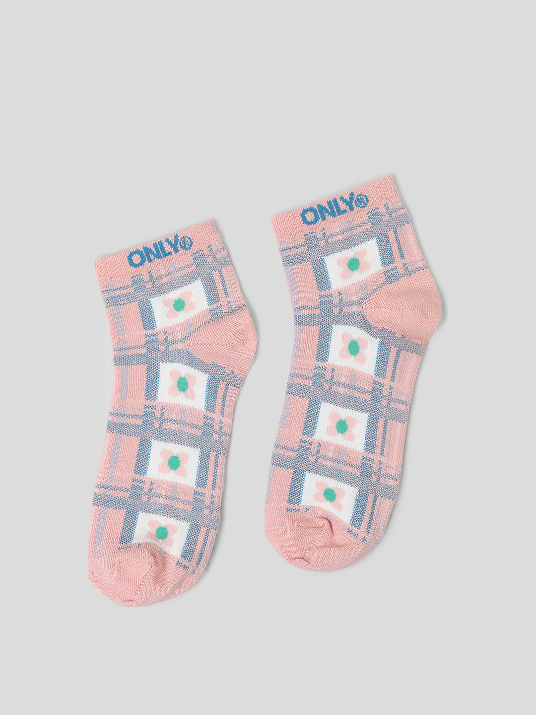 Pack Of 3 Printed Ankle Length Socks