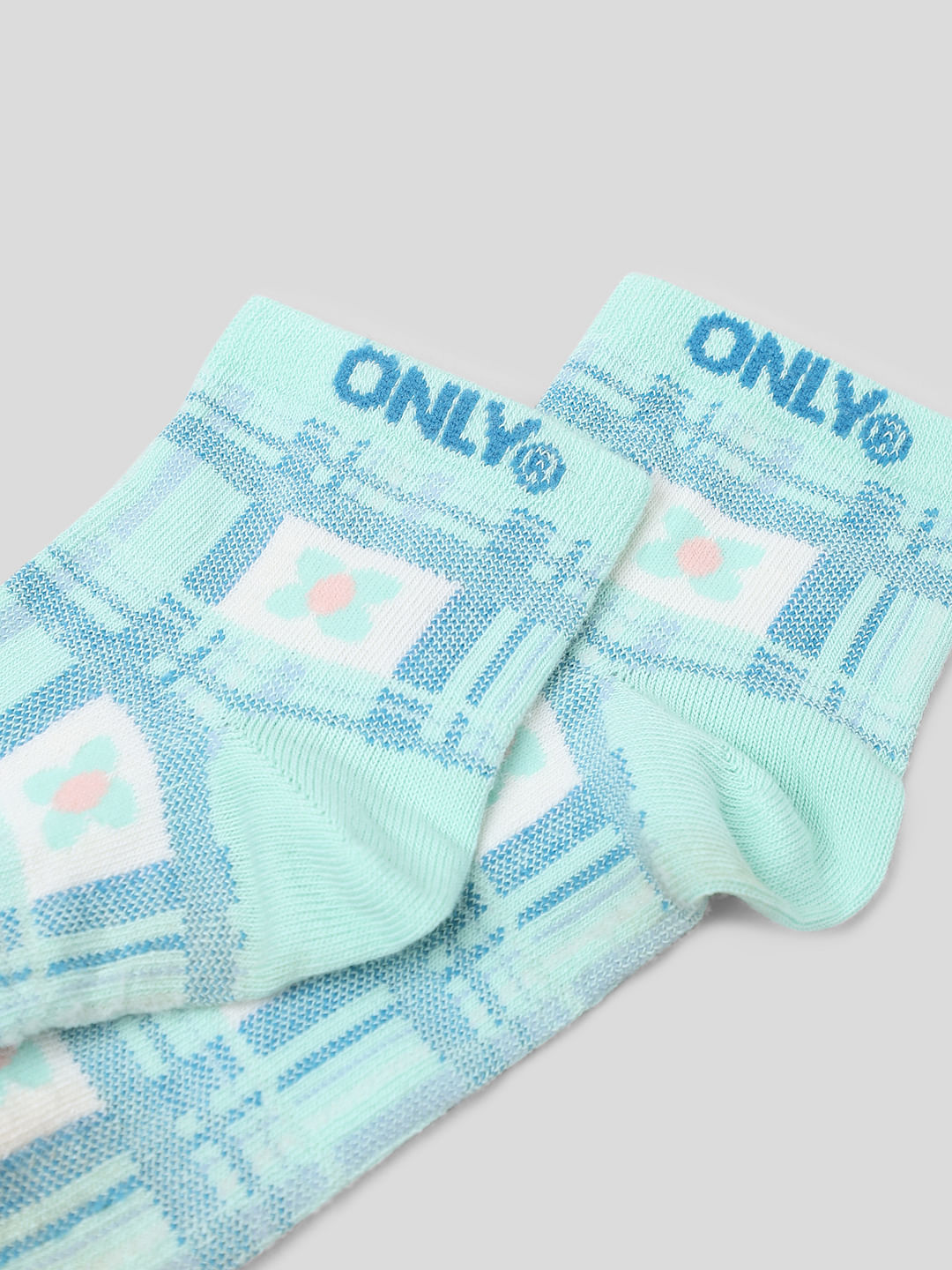 Pack Of 3 Printed Ankle Length Socks