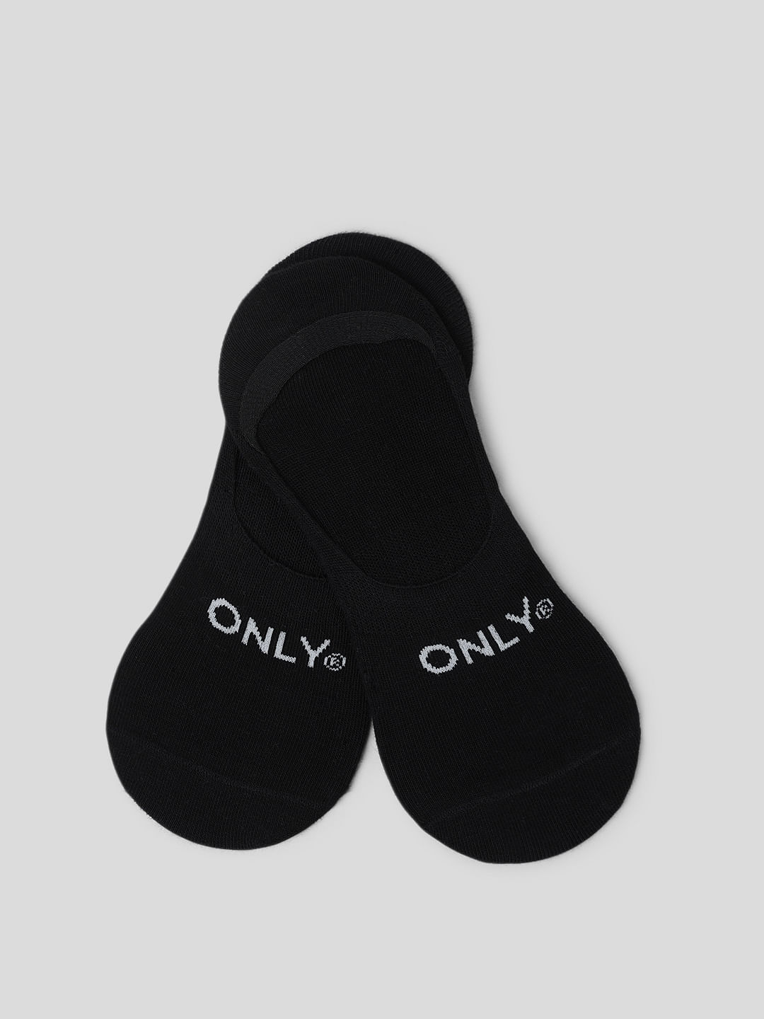 Black Pack Of 3 No Show Socks