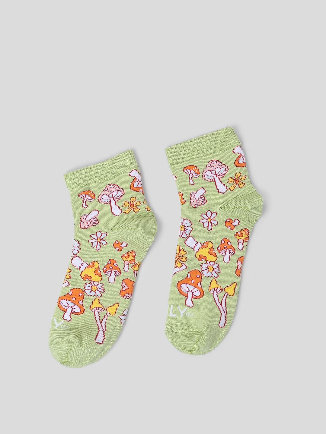 Pack Of 3 Printed Ankle Length Socks