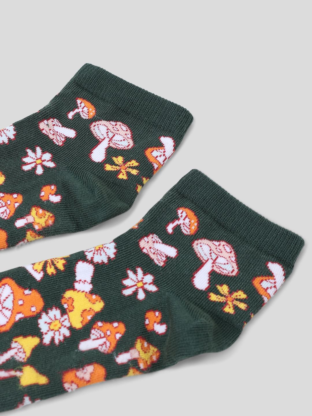 Pack Of 3 Printed Ankle Length Socks