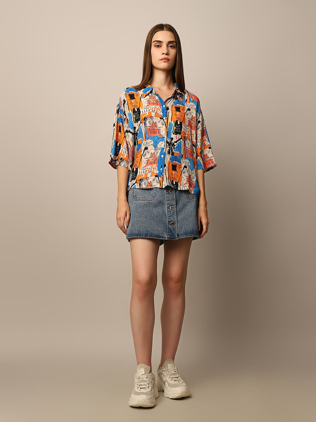 Colourful Printed Shirt