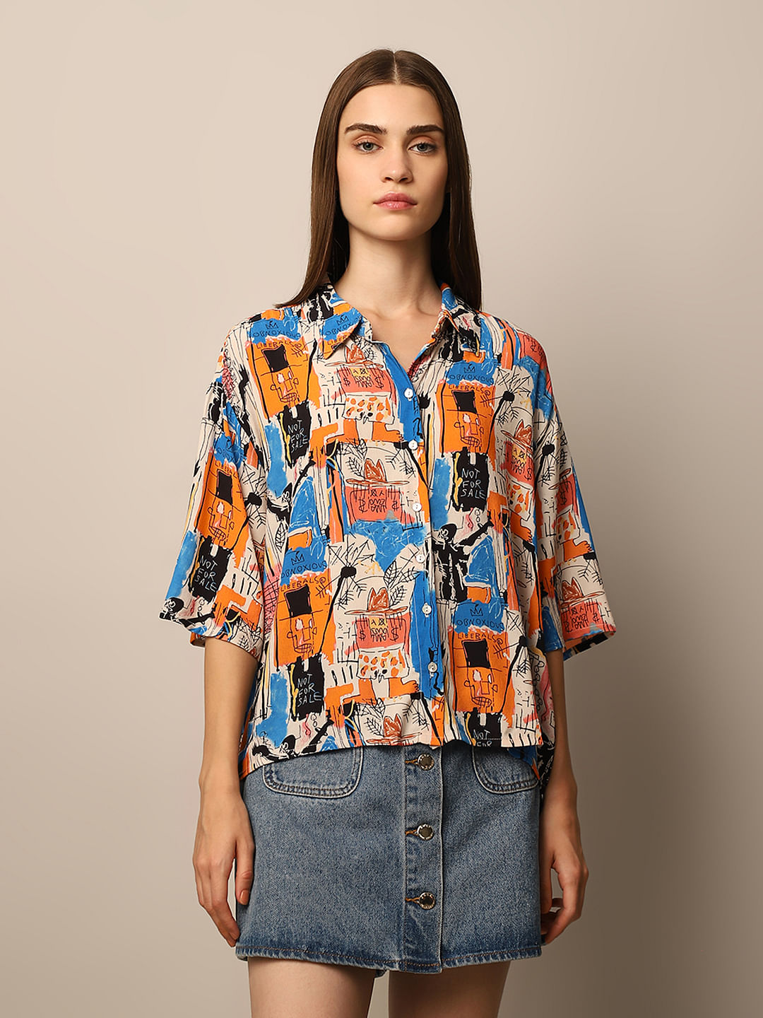 Colourful Printed Shirt