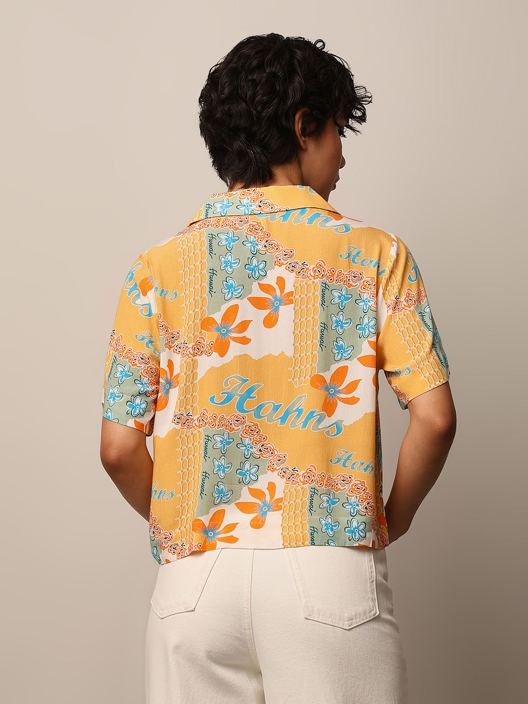 Yellow Printed Shirt