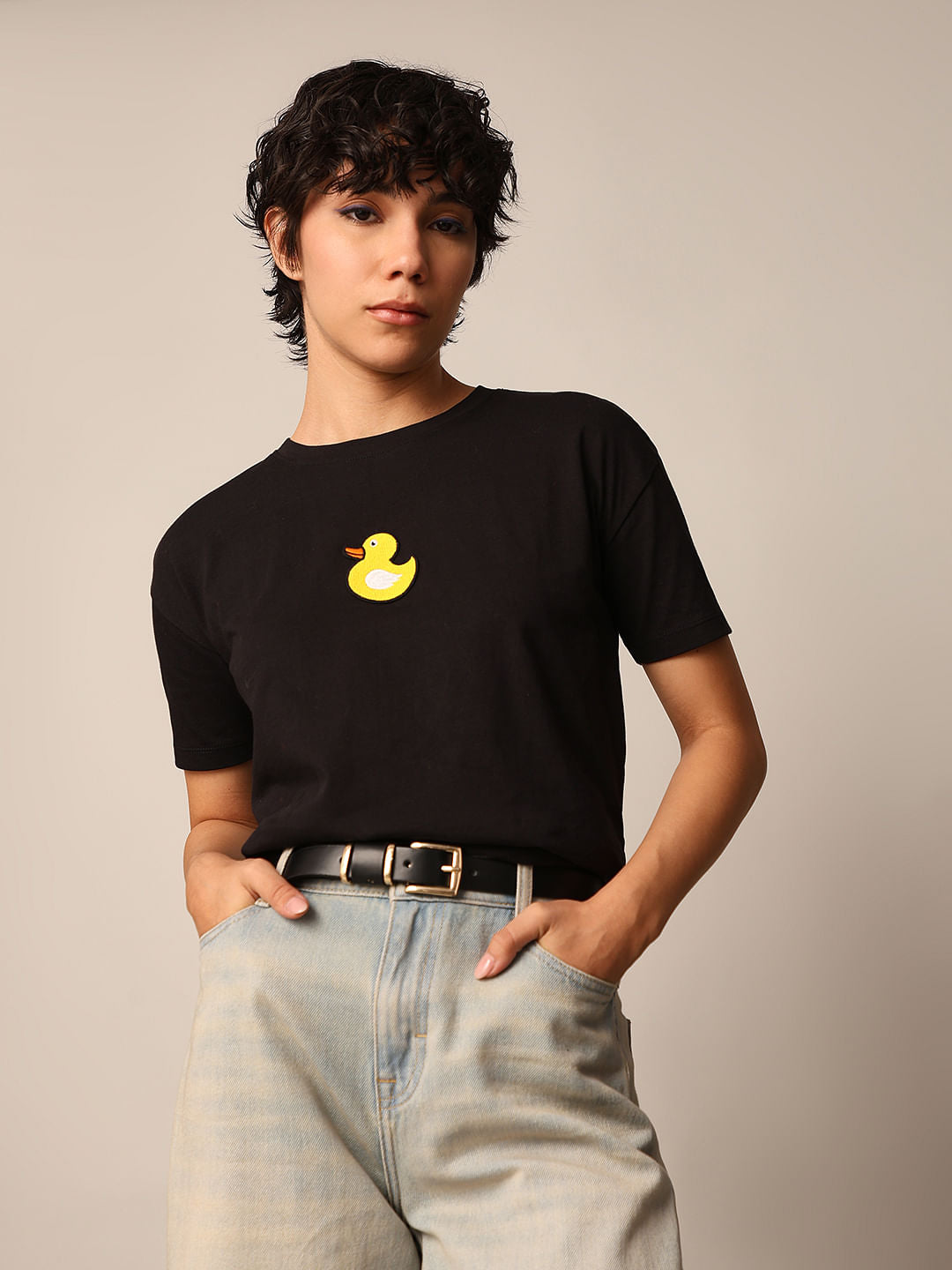 Black Duck Printed T-Shirt