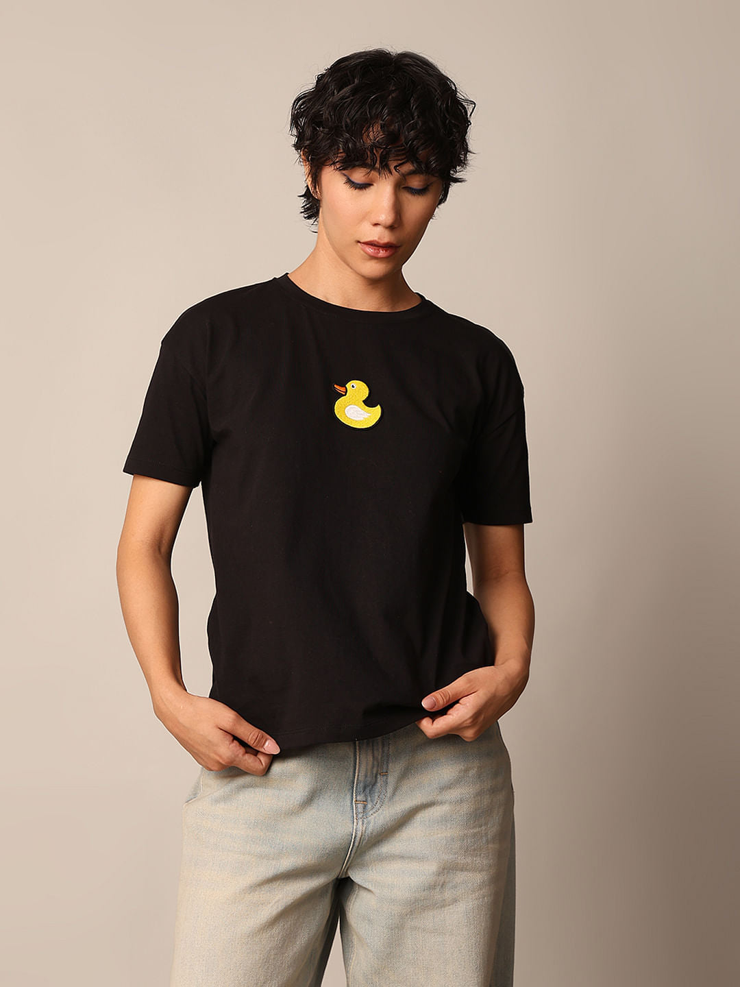 Black Duck Printed T-Shirt