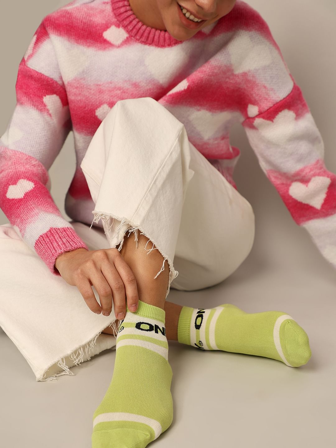 Pack Of 5 Ankle Length Socks