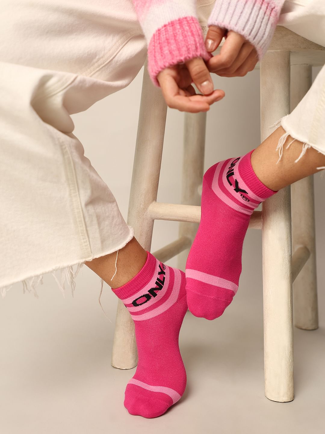 Pack Of 5 Ankle Length Socks