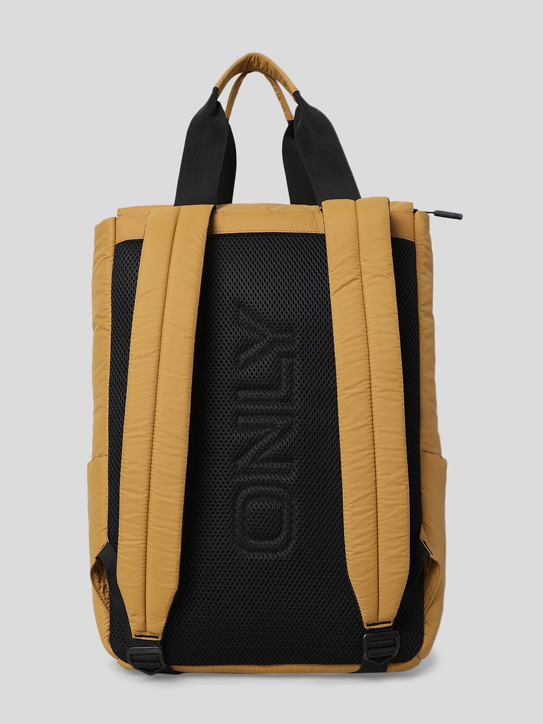 Mustard Puffer Backpack