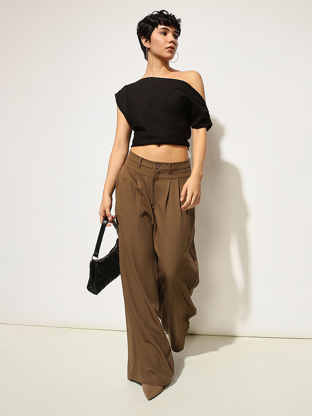 Olive Tailored Pants