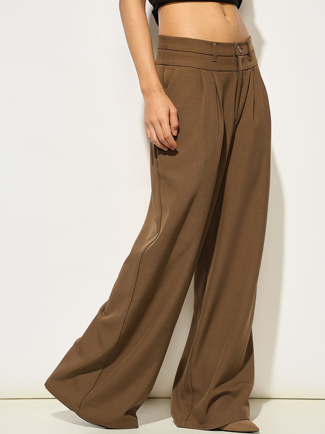 Olive Tailored Pants