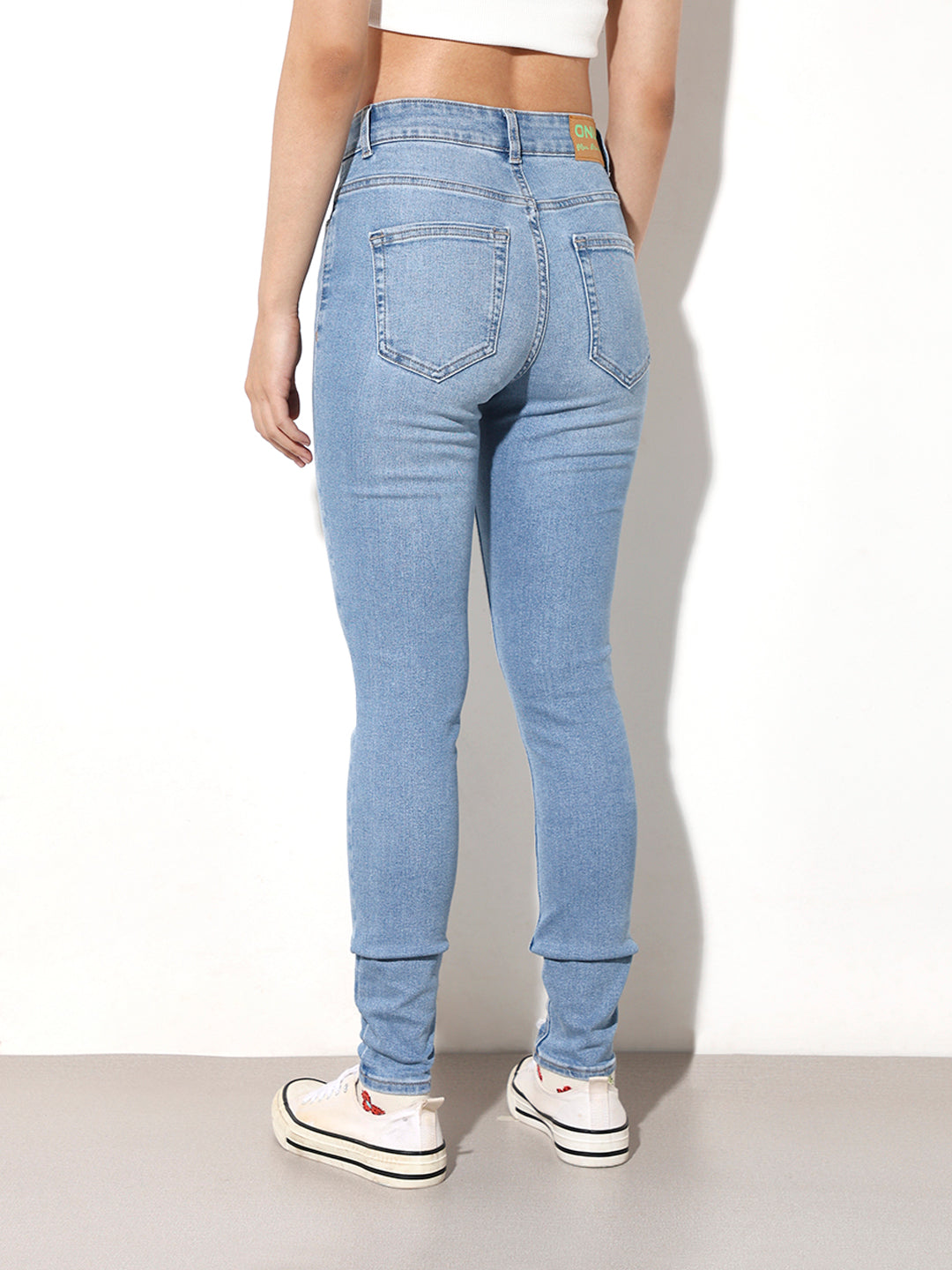 Skinny High Rise Jeans
