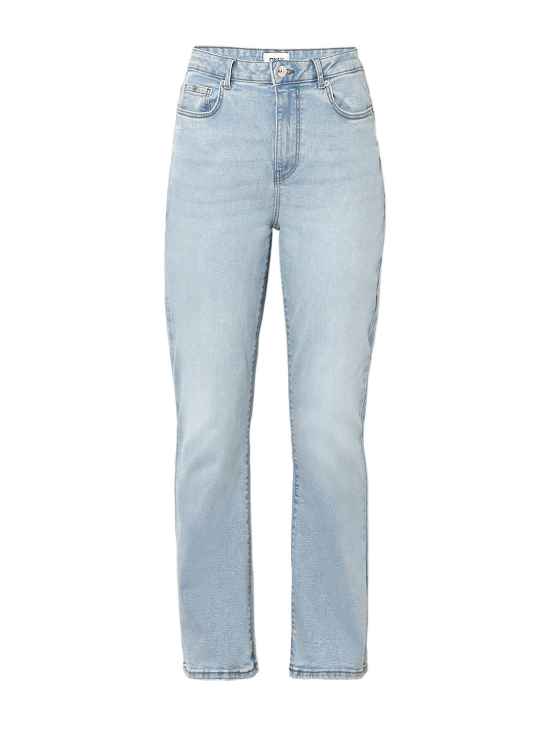 Light Blue High Rise Flared Jeans
