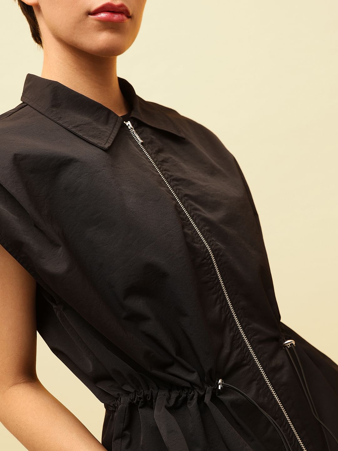 Black Parachute Utility Shirt