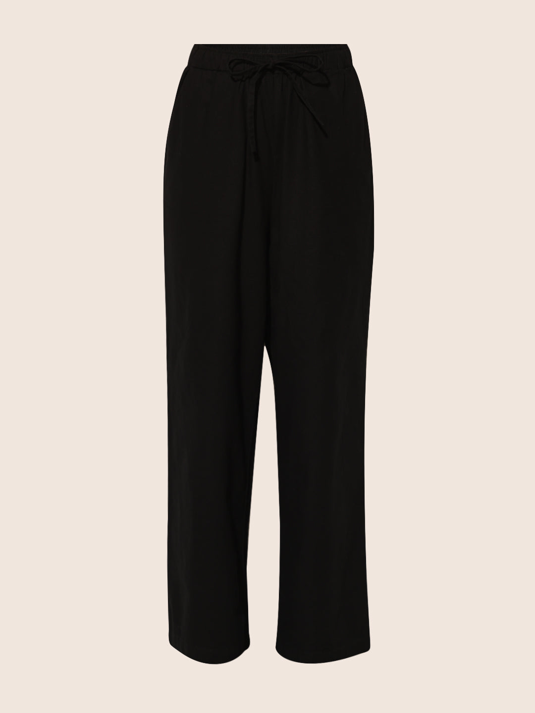 Black Buttoned Shirt & Pant Co-ord Set