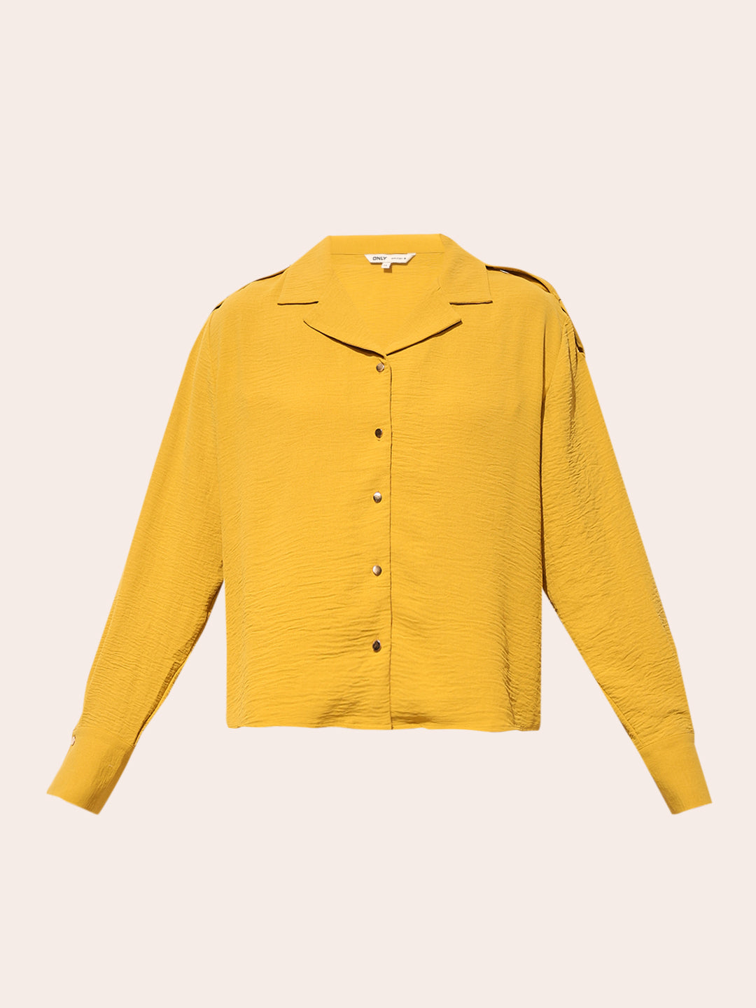 Mustard Shirt & Pants Co-ord Set