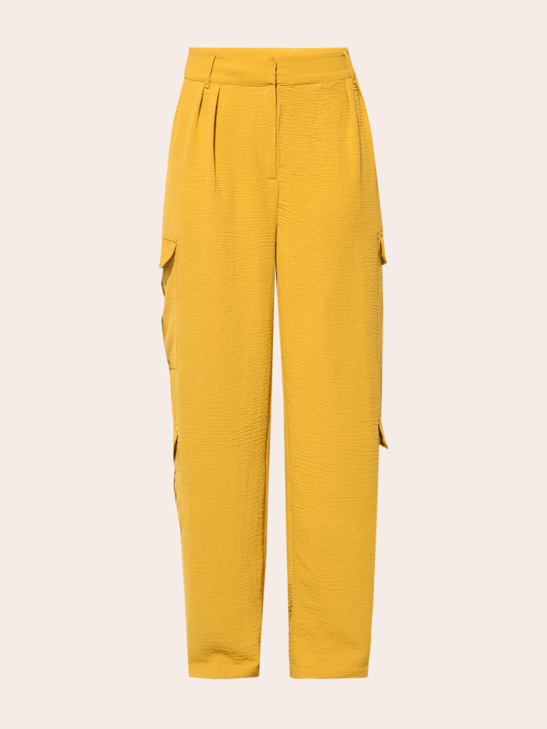 Mustard Shirt & Pants Co-ord Set