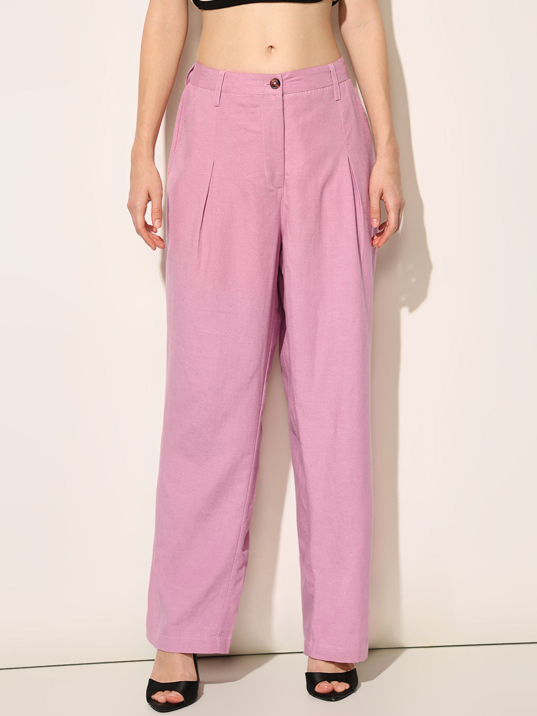 Mauve Waistcoat & Tailored Pant Co-ord Set