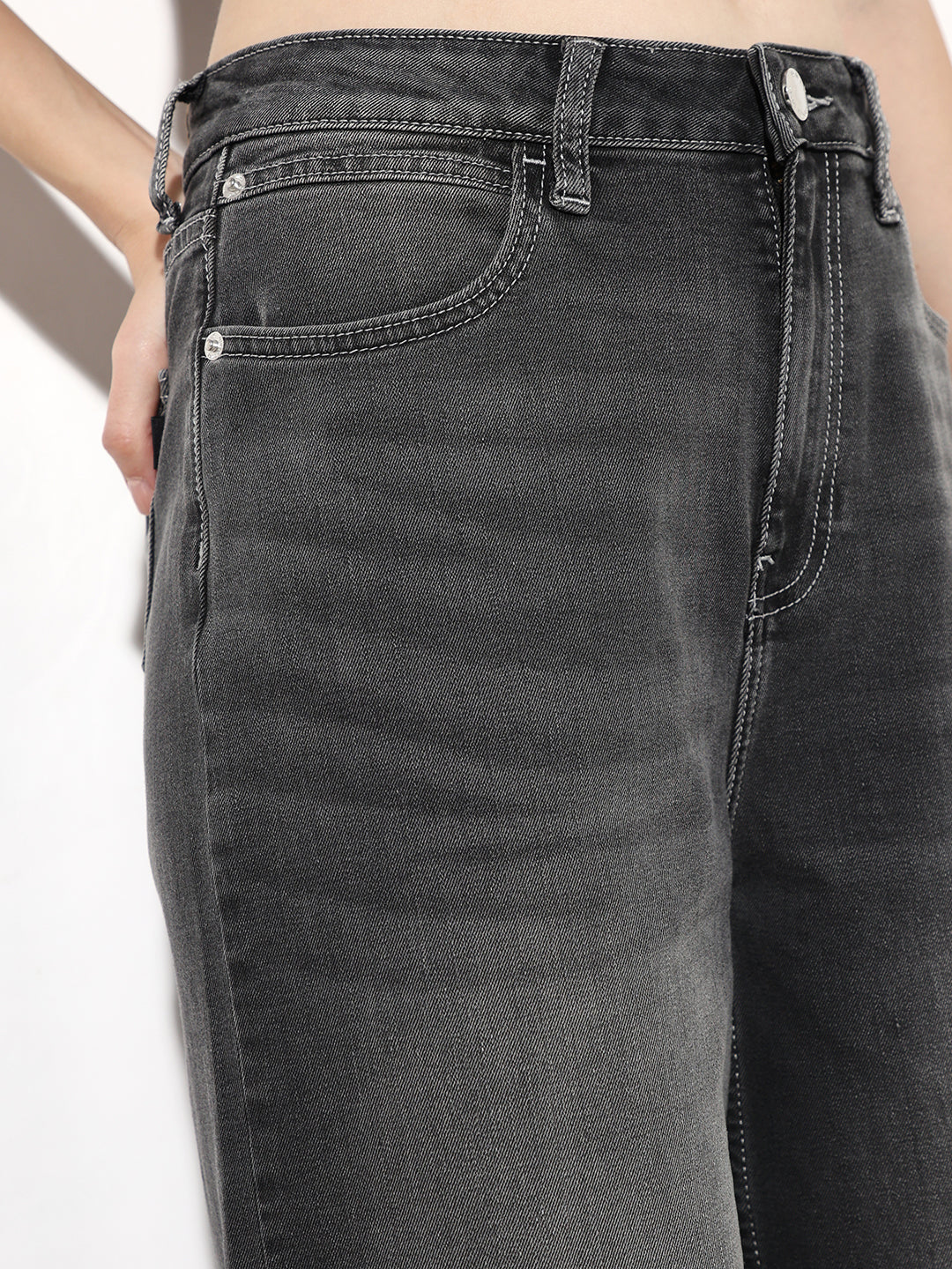 Black Wide Leg Jeans