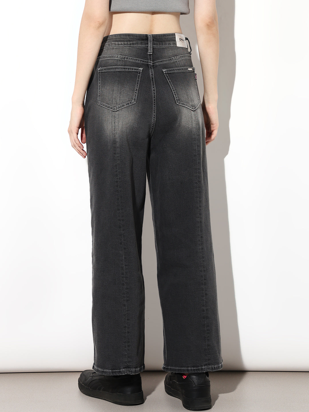 Black Wide Leg Jeans