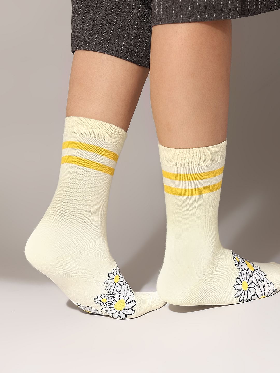 Pack Of 3 Mid Length Socks