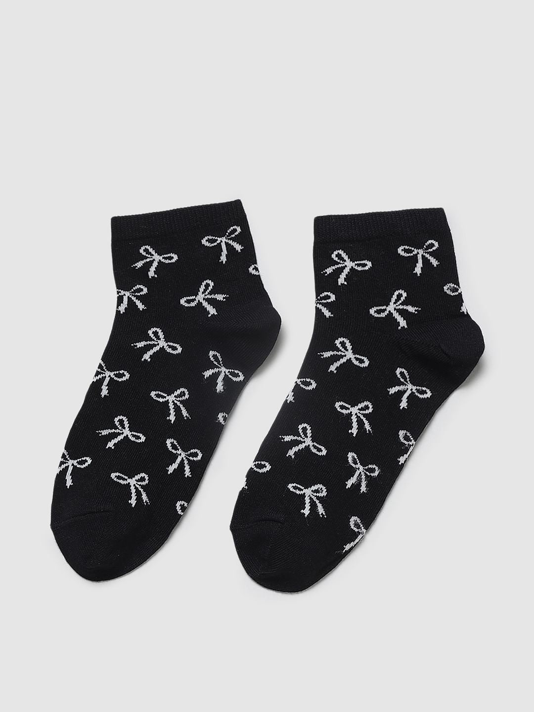 Pack Of 3 Printed Ankle Length Socks