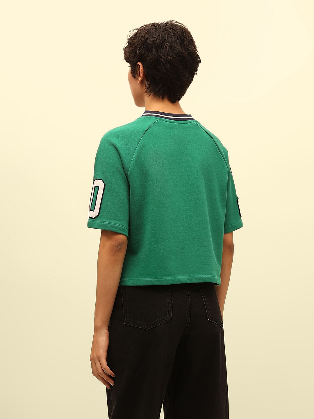 Cream Peanuts Varsity T-Shirt