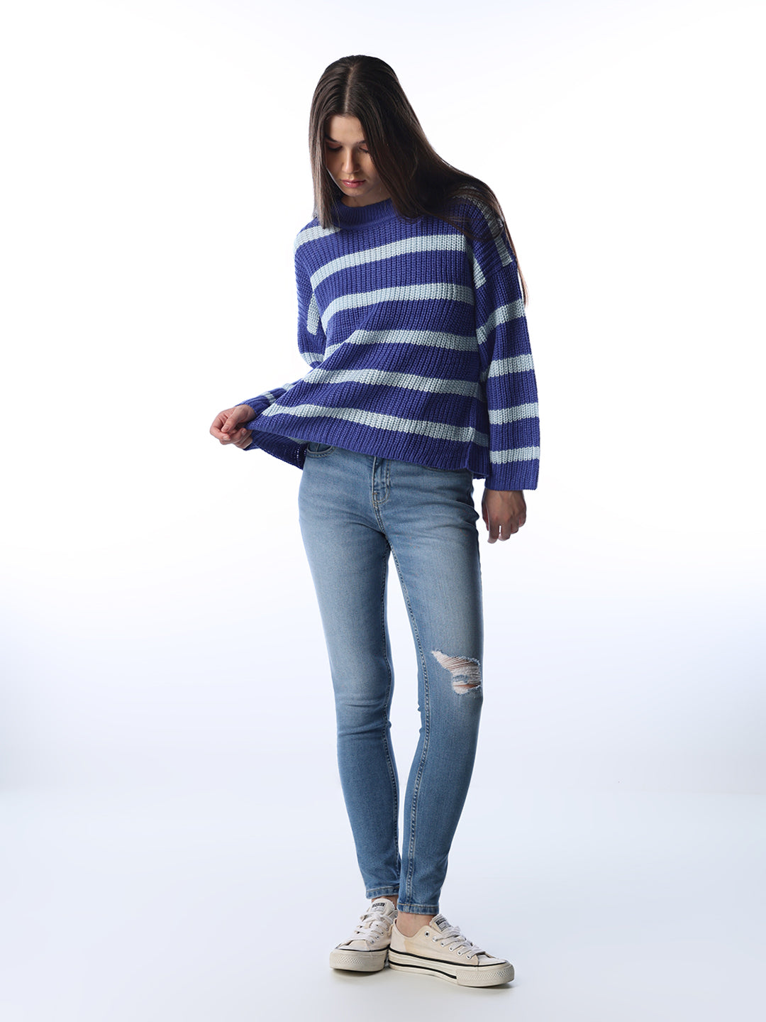Striped Regular Fit Pullover