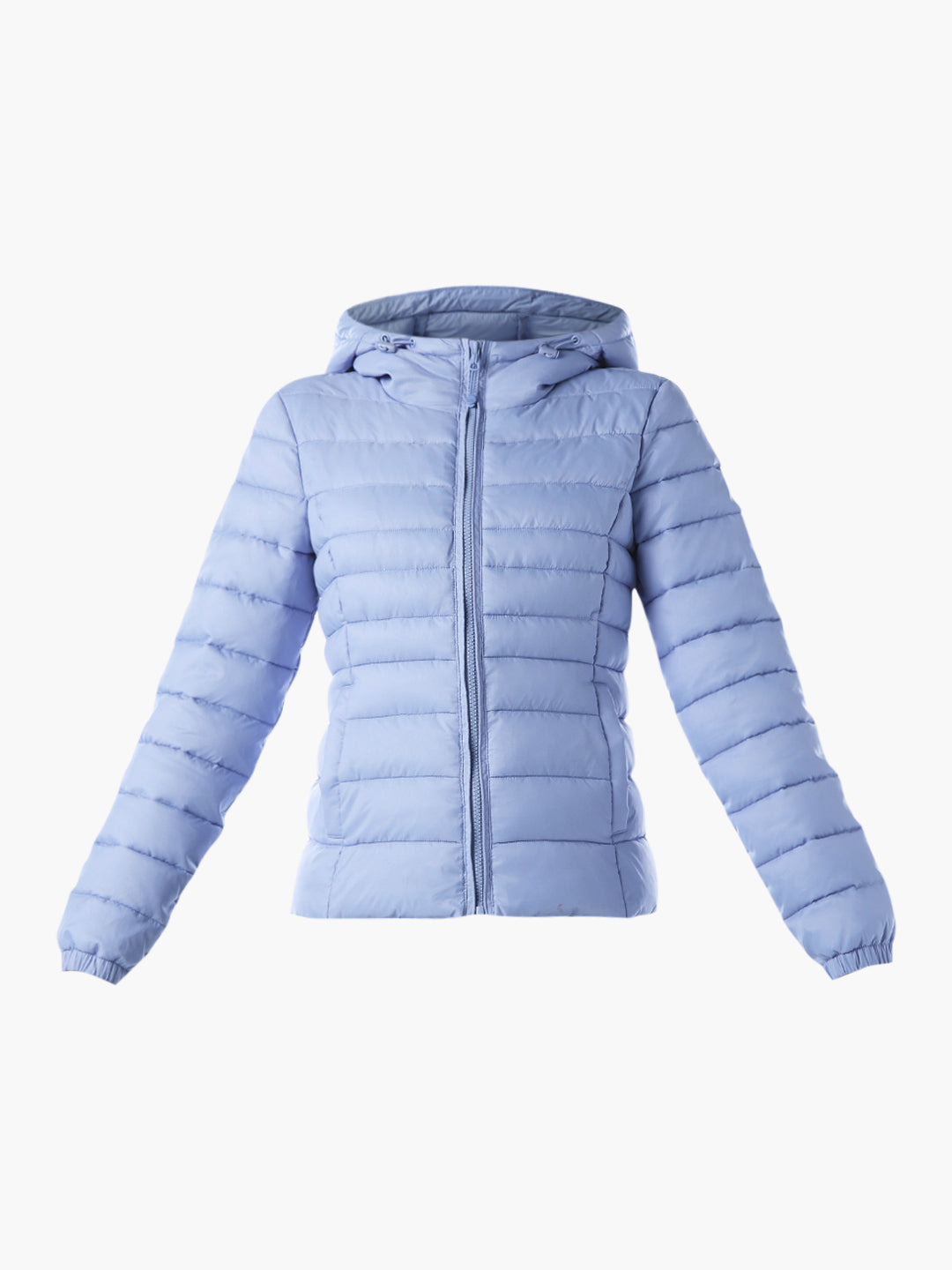 Hooded Puffer Jacket - Blue