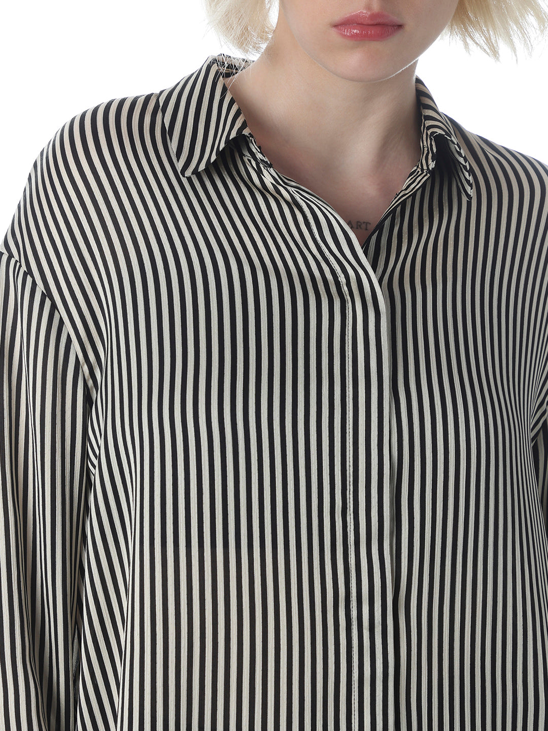 Off-White Striped Shirt