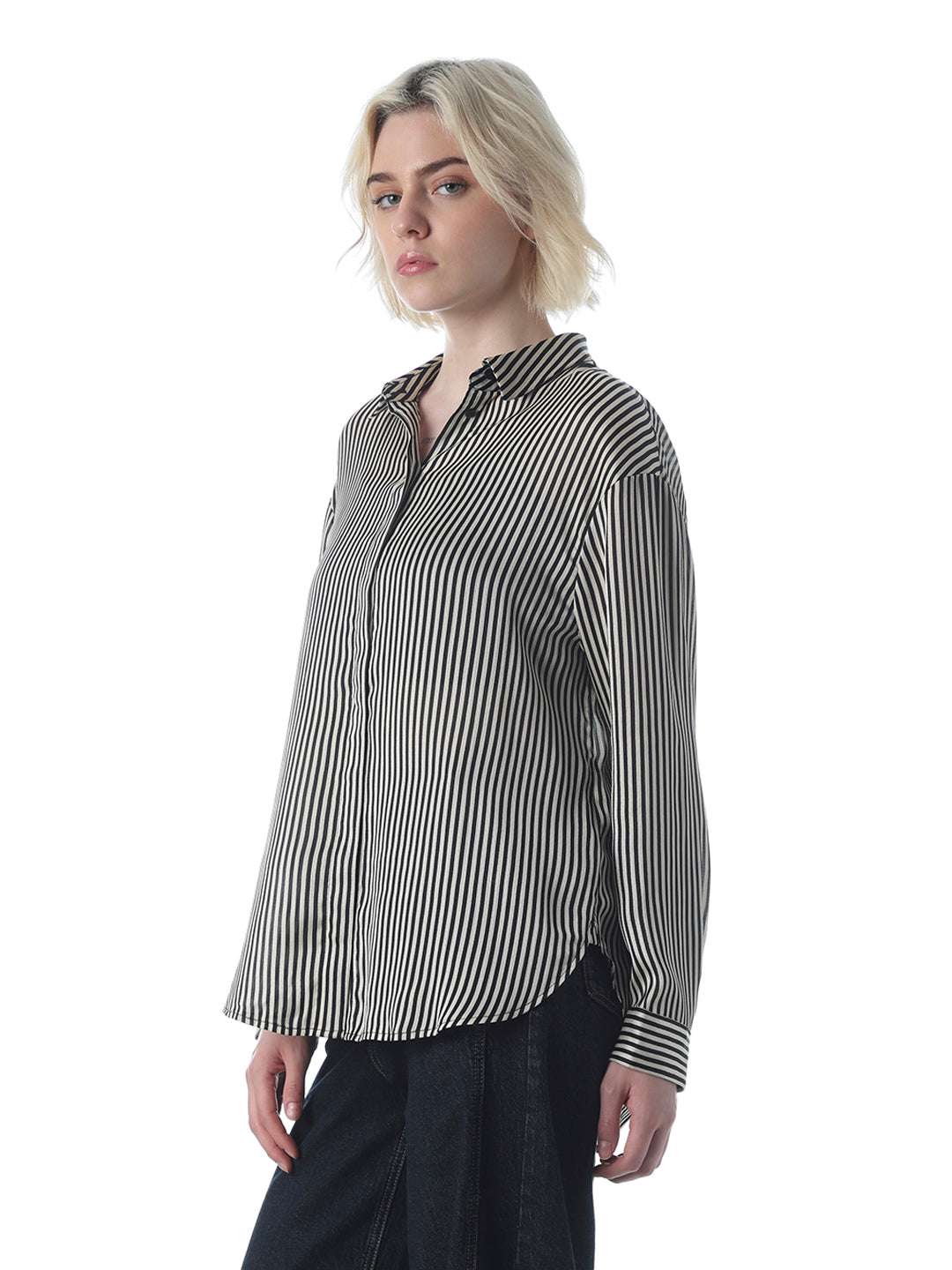 Off-White Striped Shirt