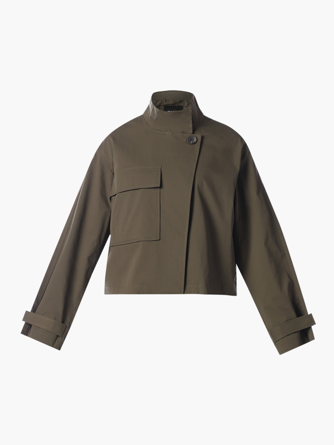 High Neck Short Jacket