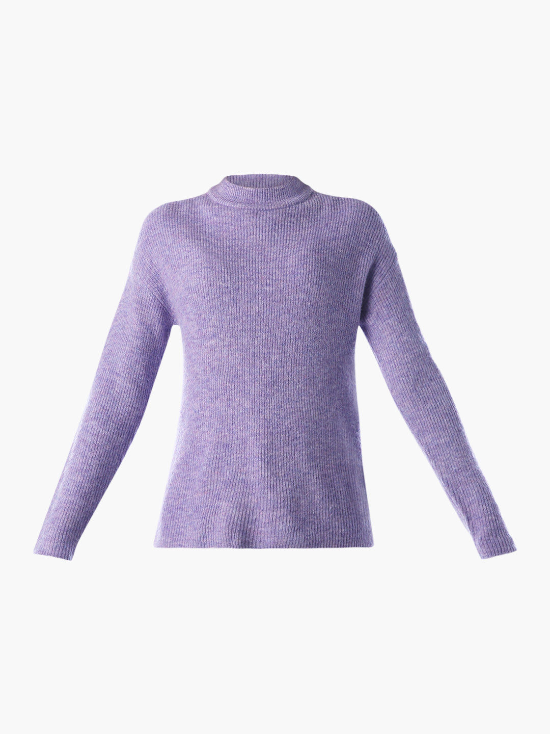 Cable-Knit O-Neck Pullover
