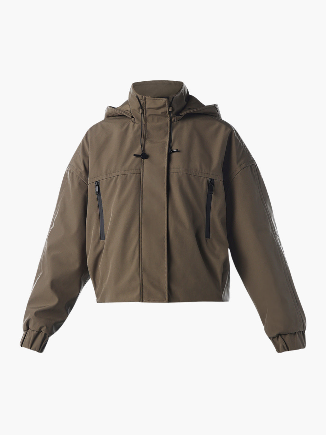 Hooded Short Parka Jacket