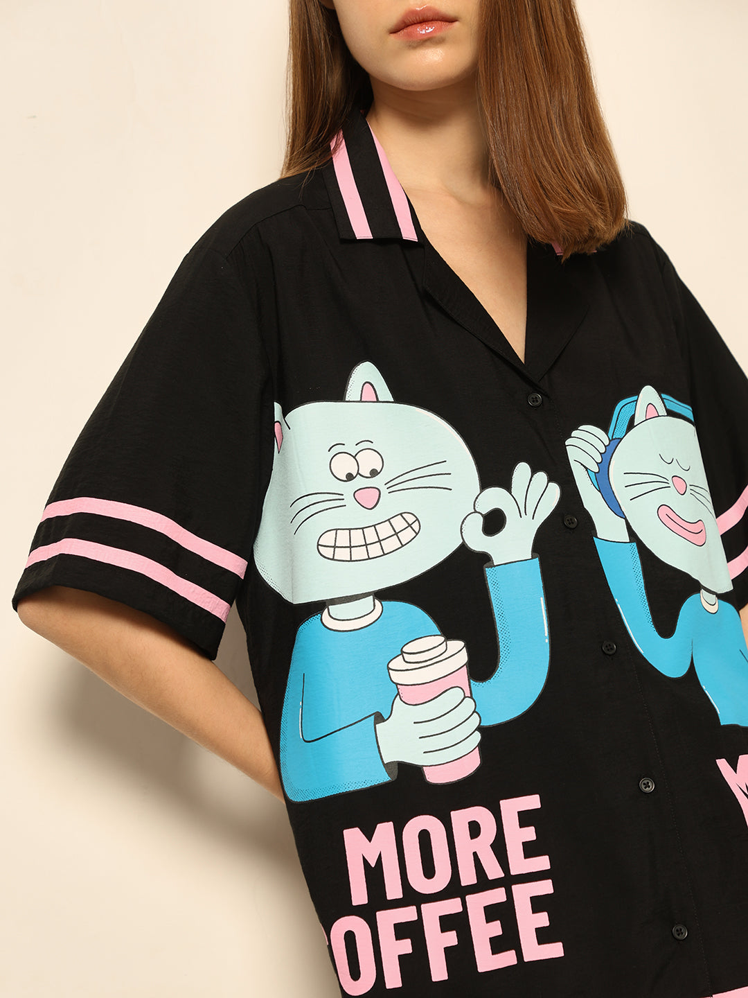 Dirty Pote Black Printed Unisex Shirt