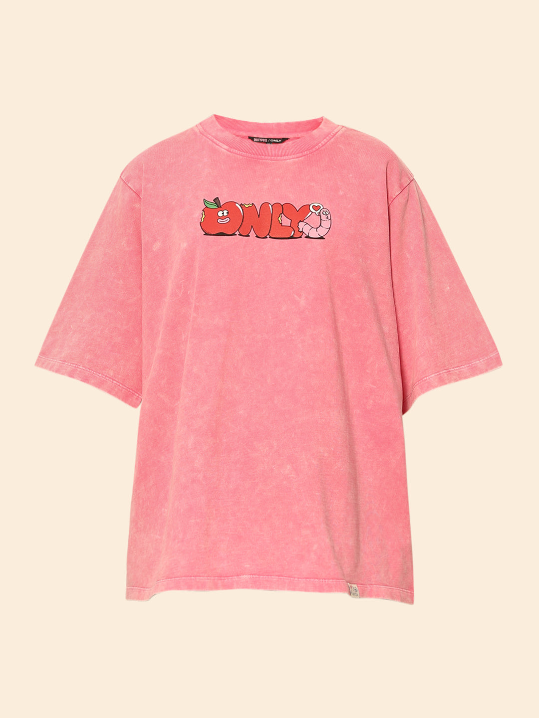 Dirty Pote Pink Printed Unisex Oversized T-shirt