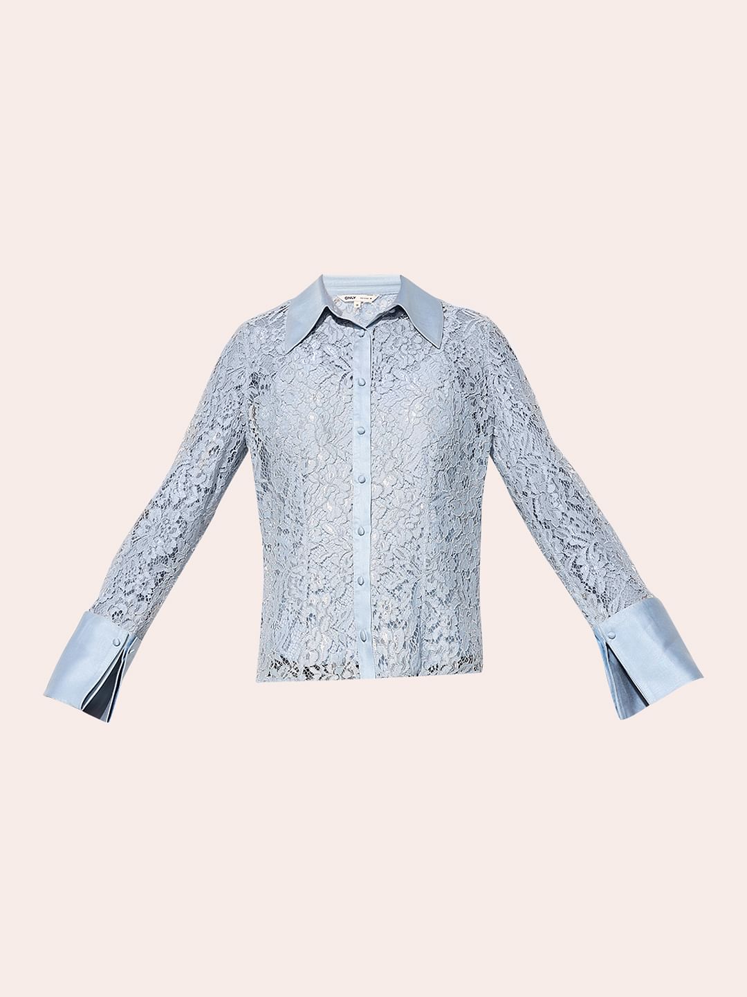 Blue Lace Shirt