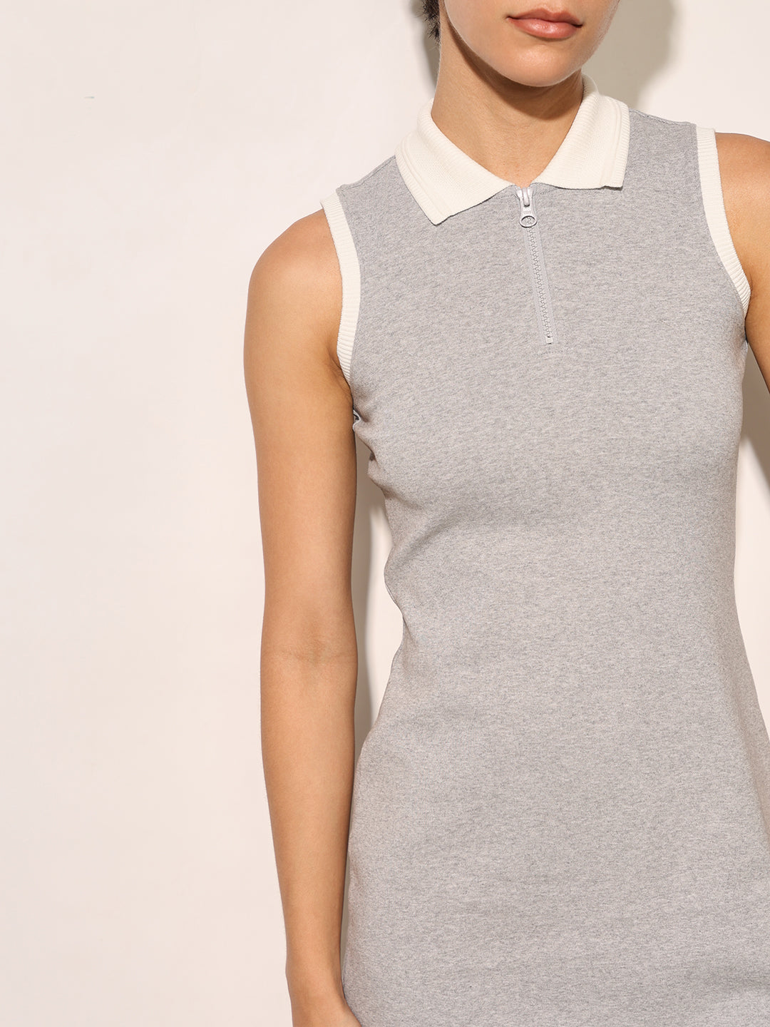 Dirty Pote Grey Bodycon Mini Dress