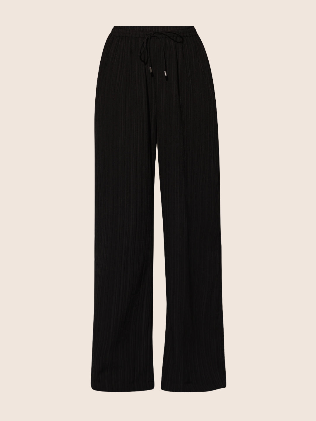 Black High Rise Parallel Pants
