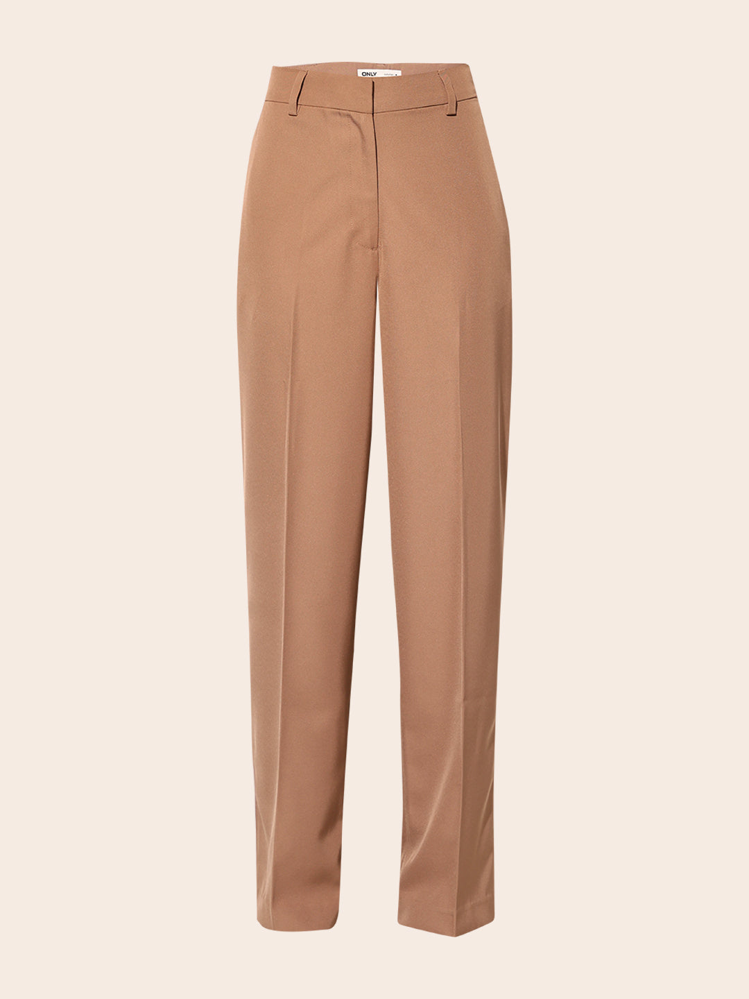 Tan Straight Fit Co-ord Set Pants